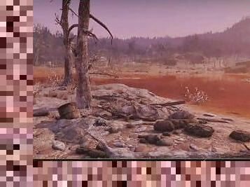 FALLOUT 76_SEXY Fallout 76 BIG SEXY ASS GIRL Fallout 76