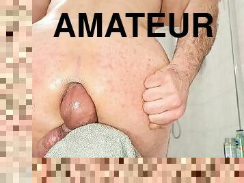 Selffuck self fuck anal big dick in ass ass destroyed - selbstfick mit großen schwanz in den eigenen