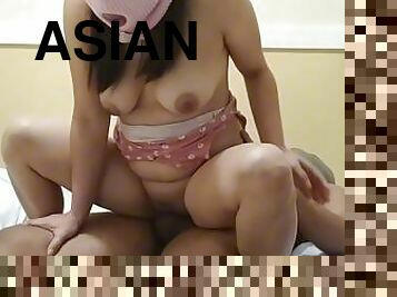 Eating a Asian teen make him cum. Fucked Asian pinay