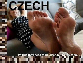 noge, umazano, pov, fetiš, češko, prsti
