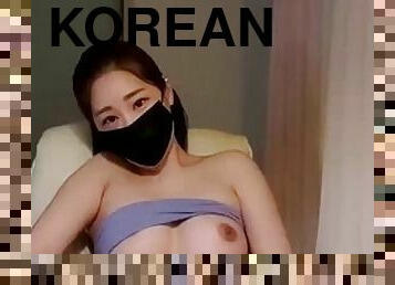 Good-looking Korean female anchor masturbates Korean+BJ live broadcast, ass, stockings, doggy style, Internet celebrity, oral sex, goddess, black s...