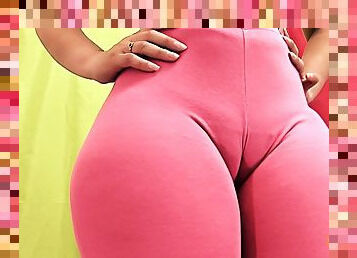 Huge Latina Ass In Tight Spandex. Big Cameltoe.